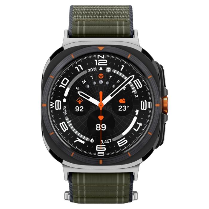 Bild 3, Spigen Spigen Galaxy Watch Ultra (2025) / 47 mm Klockarmband Grön - Teknikhallen.se
