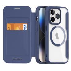 DUX DUCIS DUX DUCIS iPhone 15 Pro Fodral MagSafe Skin X Pro Bl&aring; - Teknikhallen.se