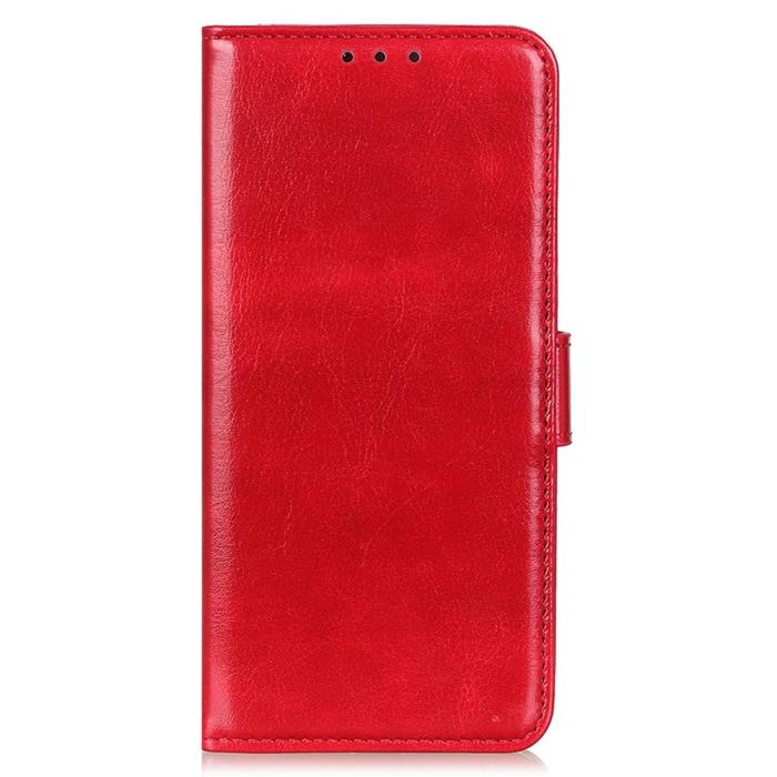 Bild 6,  Xiaomi Redmi 10 5G Fodral Crazy Horse Röd - Teknikhallen.se