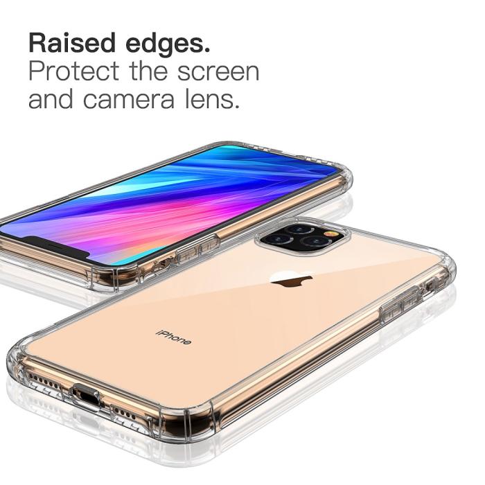 Bild 3,  iPhone 11 Pro - Shockproof TPU Skal - Transparent - Teknikhallen.se