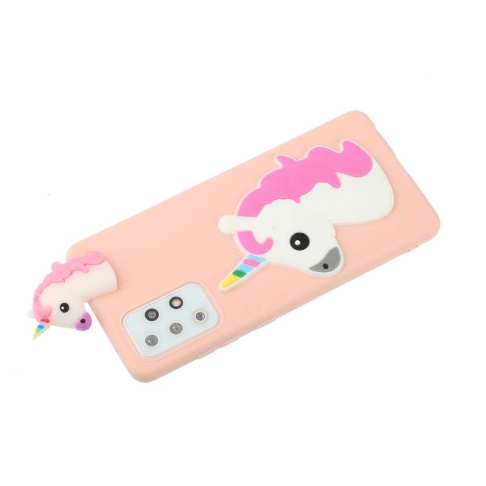 Bild 5,  Samsung Galaxy A53 5G Skal 3D Figur Unicorn - Teknikhallen.se