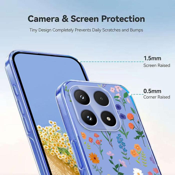Bild 3,  Xiaomi 17 Skal TPU Blommor Prästkragar - Teknikhallen.se