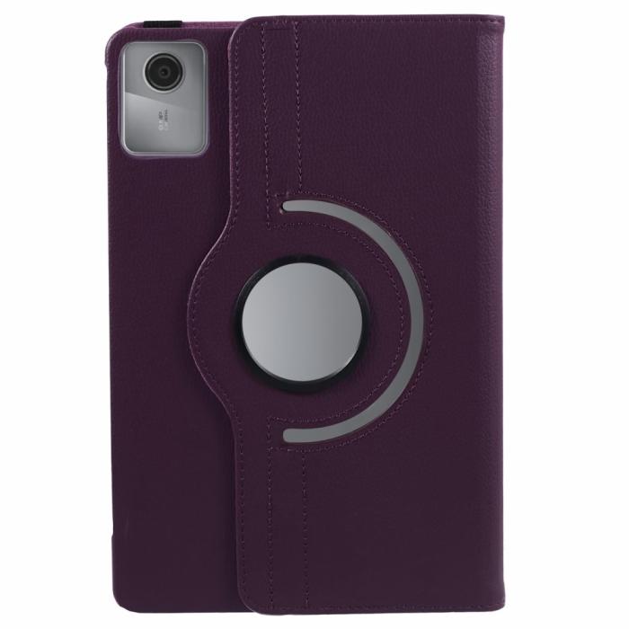 Bild 2,  Lenovo Tab M11 Fodral 360° Rotation Lila - Teknikhallen.se