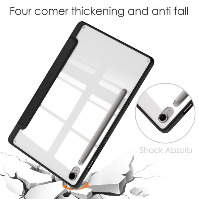 Bild 4,  Galaxy Tab S9 FE Fodral Hybrid Pennhållare Svart - Teknikhallen.se