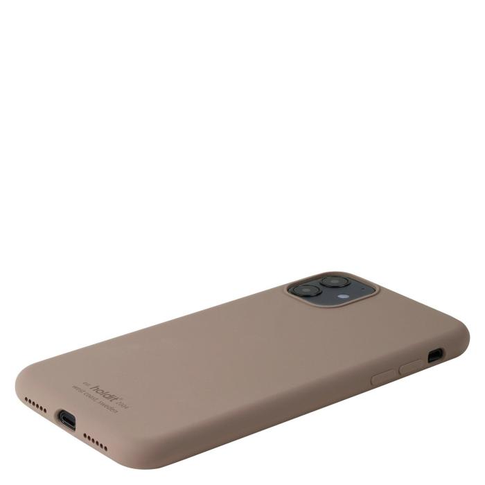Bild 3, holdit holdit iPhone 11/XR Mobilskal Silikon Mocha Brown - Teknikhallen.se