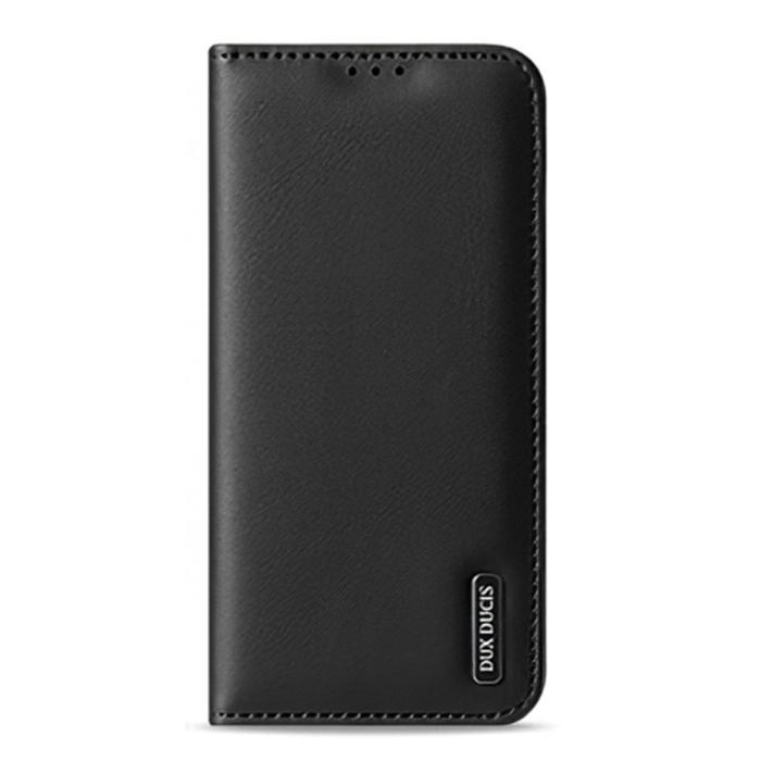 Bild 2, DUX DUCIS DUX DUCIS Samsung Galaxy S22 Ultra Fodral HIVO Äkta Läder Svart - Teknikhallen.se