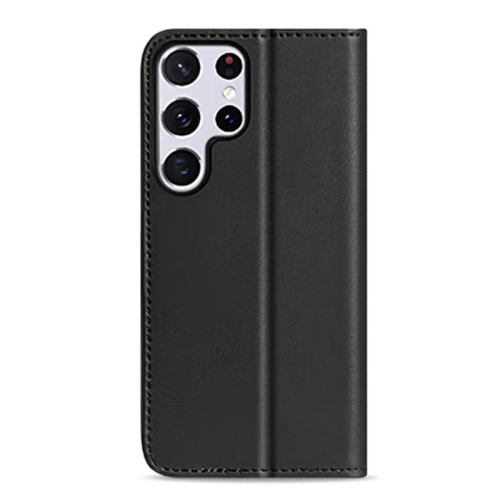 Bild 3, DUX DUCIS DUX DUCIS Samsung Galaxy S22 Ultra Fodral HIVO Äkta Läder Svart - Teknikhallen.se