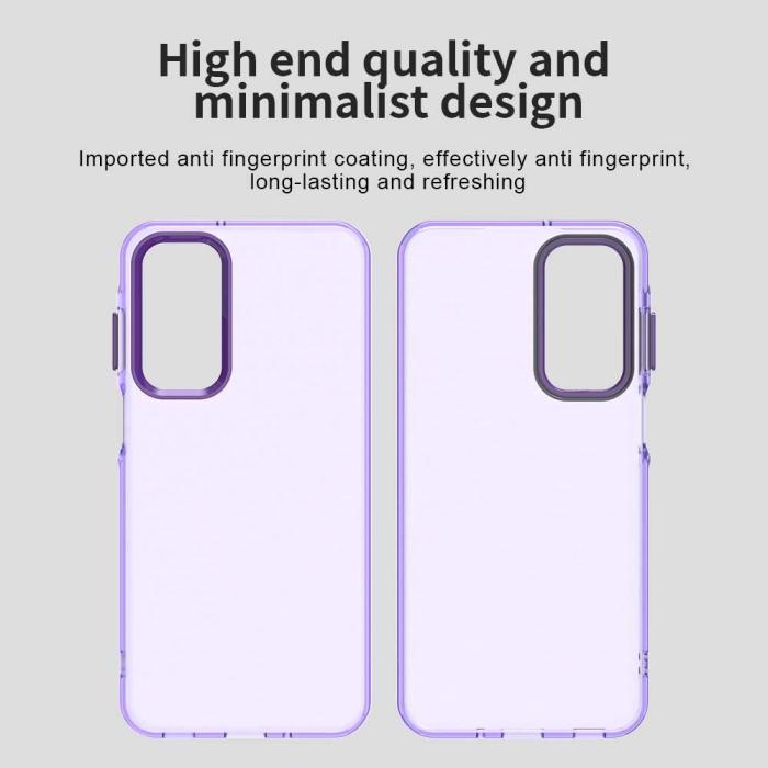 Bild 6,  Samsung Galaxy A36 5G/A56 5G Skal Hybrid Matt Lila - Teknikhallen.se