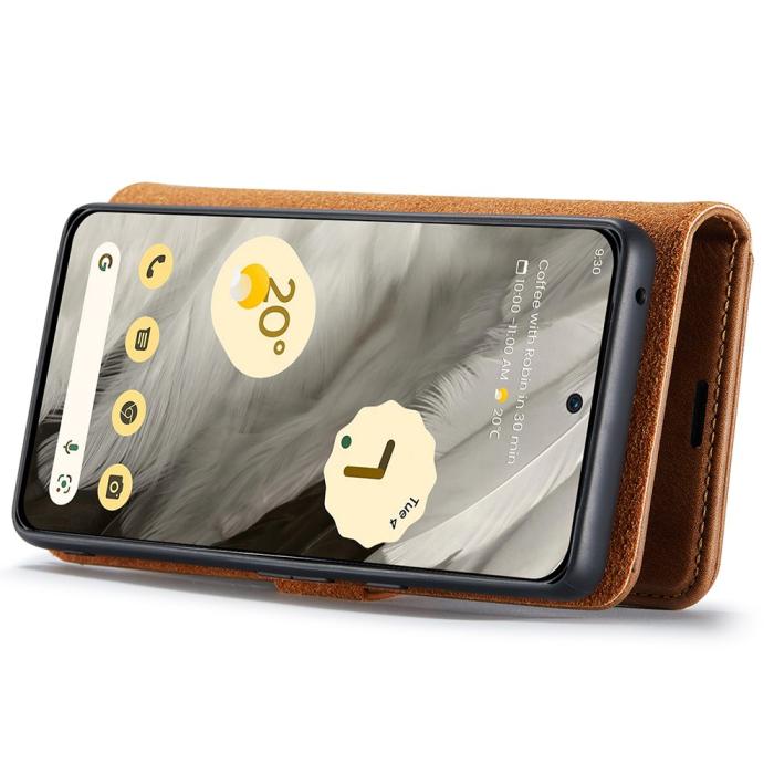 Bild 4, DG.MING DG.MING Google Pixel 8 2in1 Magnet Fodral / Skal Brun - Teknikhallen.se