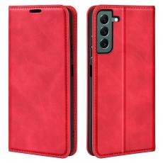  Samsung Galaxy S23 Plus Flip Fodral Skin Touch R&ouml;d - Teknikhallen.se
