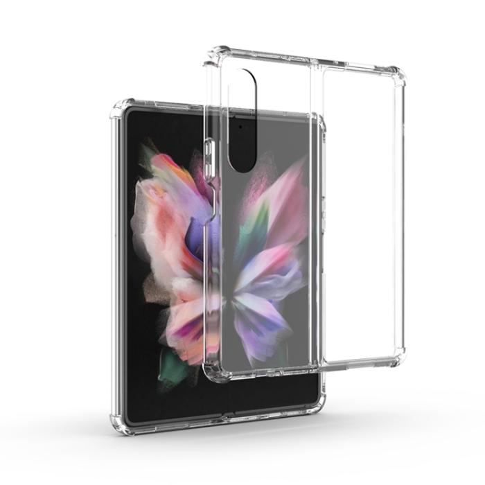 Bild 2,  Galaxy Z Fold 4 Skal Shockproof Akryl Transparent - Teknikhallen.se