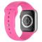 ColorPop Apple Watch 38/40/41 mm Silikon Armband (M/L) Hot Pink - Teknikhallen.se