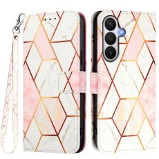  Samsung Galaxy S26 Fodral Marmor Rosa / Vit - Teknikhallen.se