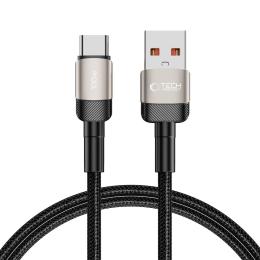 Tech-Protect Tech-Protect 100W/5A 1m USB-C Kabel UltraBoost Evo Titanium - Teknikhallen.se