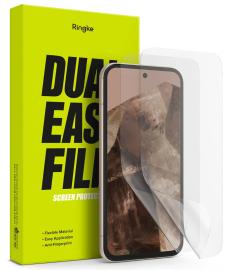 Ringke Ringke Google Pixel 8A 2-PACK Skärmskydd DualEasy Transparent - Teknikhallen.se