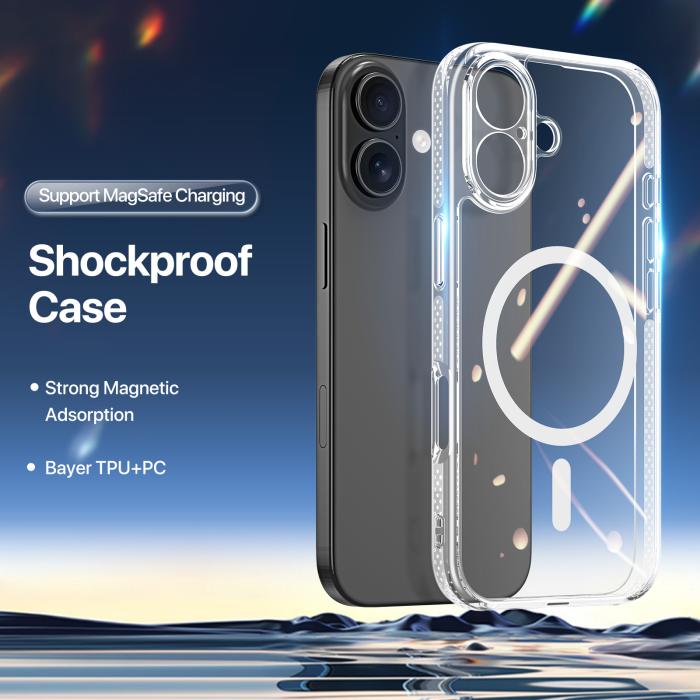 Bild 3, DUX DUCIS DUX DUCIS iPhone 17 Skal MagSafe Clin Series Transparent - Teknikhallen.se