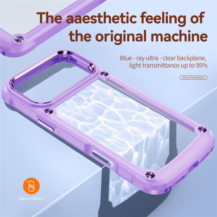 Bild 3,  iPhone 17 Pro Max Skal Xtreme Shockproof Hybrid Lila - Teknikhallen.se