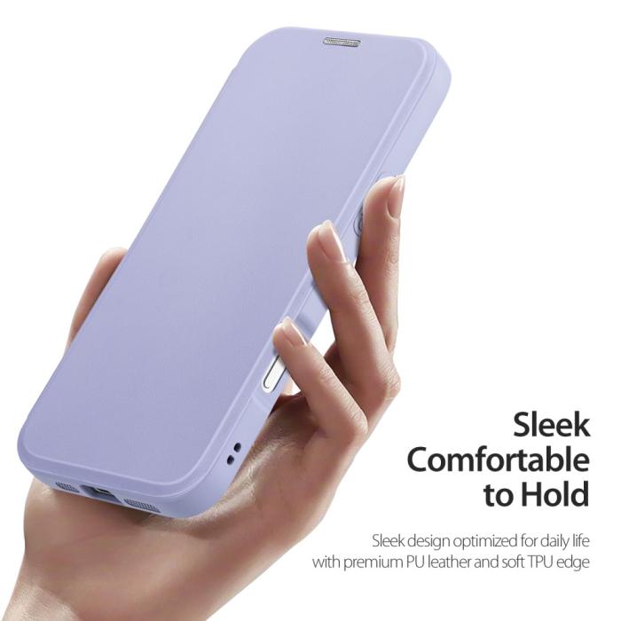 Bild 6, DUX DUCIS DUX DUCIS iPhone 16 Pro Fodral MagSafe Skin X Pro Lila - Teknikhallen.se