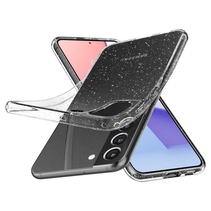 Bild 4, Spigen Spigen Samsung Galaxy S22 Skal Glitter Liquid Crystal - Teknikhallen.se