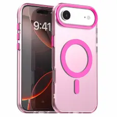  iPhone Air Skal Magsafe Hybrid Rosa - Teknikhallen.se