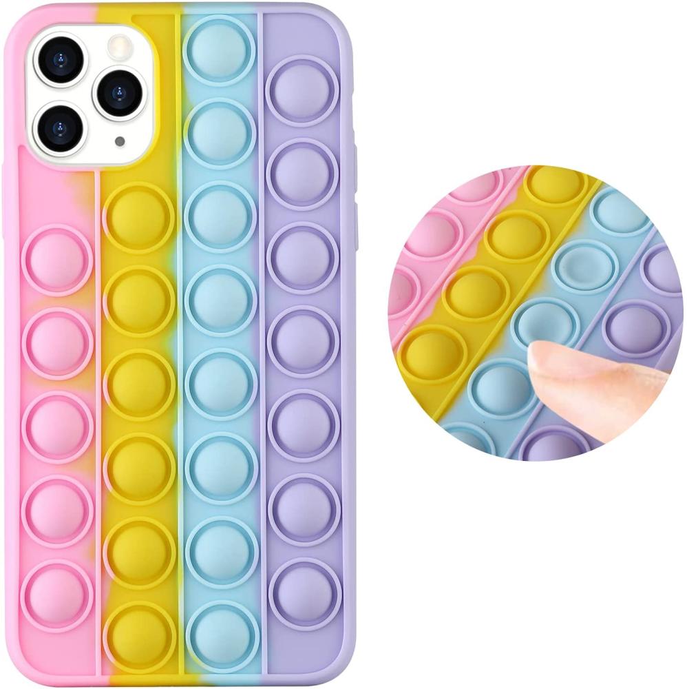  iPhone 11 Pro - Pop It Fidget Skal - Multicolor - Teknikhallen.se