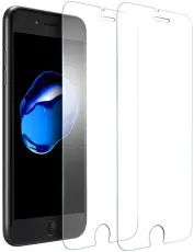  2-Pack - iPhone X/Xs - H&auml;rdat Glas Sk&auml;rmskydd - Teknikhallen.se