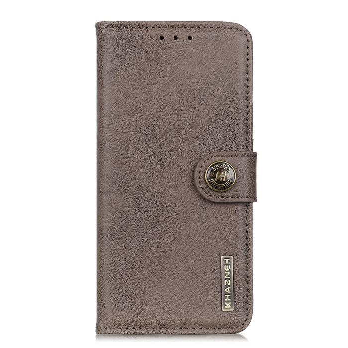 Bild 4, KHAZNEH Samsung Galaxy S20 FE - KHAZNEH Läder Fodral - Grå - Teknikhallen.se