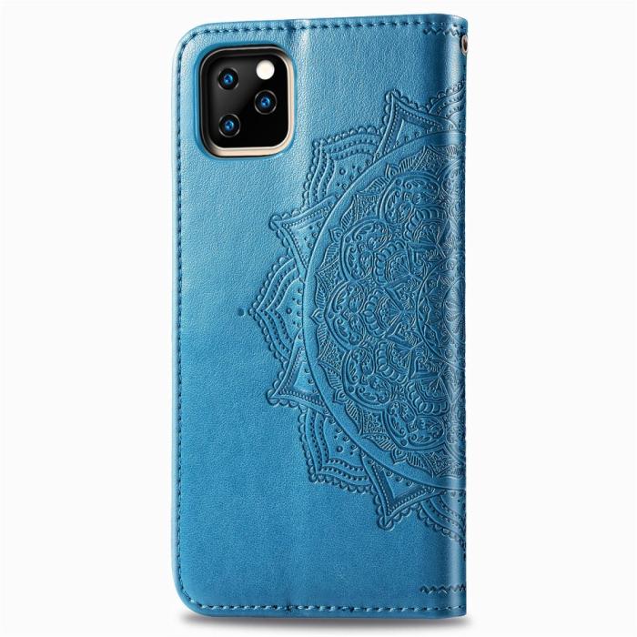 Bild 5,  iPhone 11 - Plånboksfodral Mandala - Blå - Teknikhallen.se