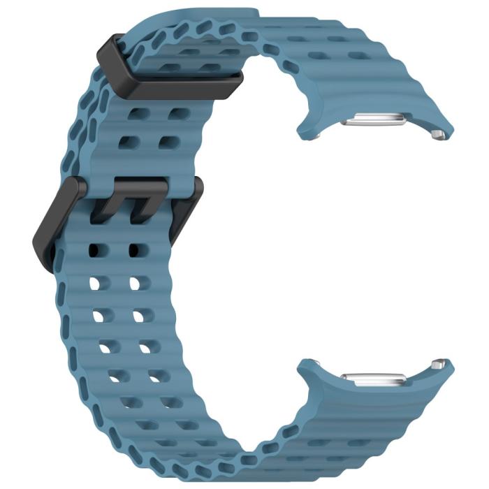 Bild 3,  Galaxy Watch Ultra (2025) / 47 mm Armband Wave Design Blå - Teknikhallen.se