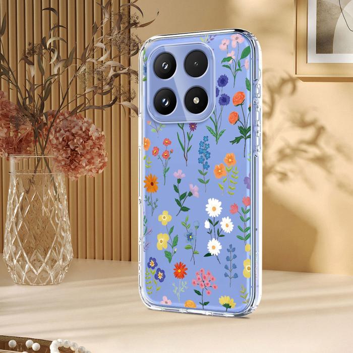 Bild 4,  Xiaomi 17 Skal TPU Blommor Prästkragar - Teknikhallen.se