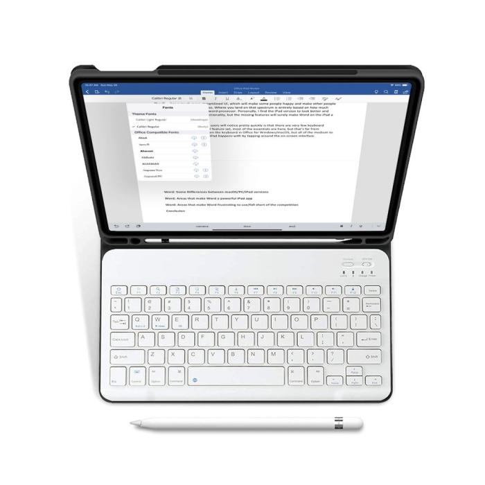 Bild 2, Tech-Protect Tech-Protect iPad Air 10.9 2020/2022/11 2024 Fodral SC Tangentbord - Teknikhallen.se