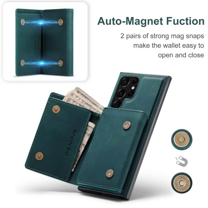 Bild 6, DG.MING DG.MING Samsung Galaxy S22 Ultra Skal 2in1 Magnetisk Avtagbart Kortfack - Teknikhallen.se