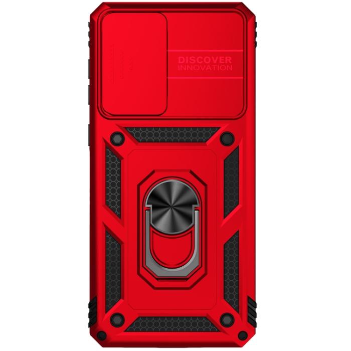 Bild 2,  Samsung Galaxy A33 5G Skal Ring CamShield Röd - Teknikhallen.se