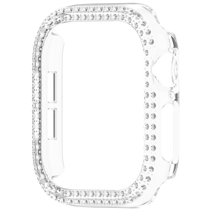 Bild 2,  Apple Watch 10 42 mm Skal Rhinestone Transparent - Teknikhallen.se