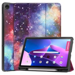  Lenovo Tab M10 Plus Gen 3 Fodral Tri-Fold Cosmic Space - Teknikhallen.se