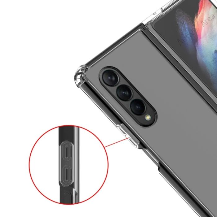 Bild 4,  Galaxy Z Fold 4 Skal Shockproof Akryl Transparent - Teknikhallen.se
