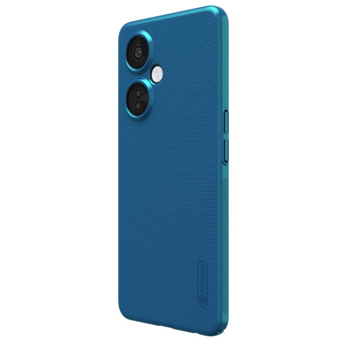 Bild 3, NILLKIN NILLKIN OnePlus Nord CE 3 Lite 5G Skal Matt Frosted Shield Blå - Teknikhallen.se