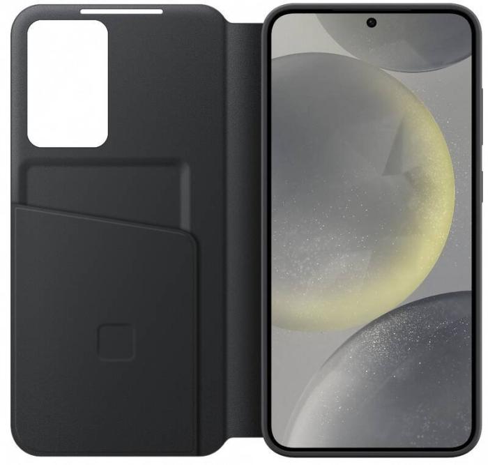 Bild 3, Samsung Samsung Galaxy S24 Plus Fodral Smart Clear View Svart - Teknikhallen.se
