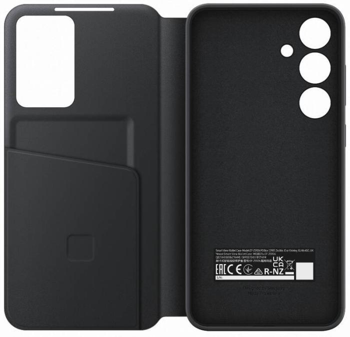 Bild 4, Samsung Samsung Galaxy S24 Plus Fodral Smart Clear View Svart - Teknikhallen.se