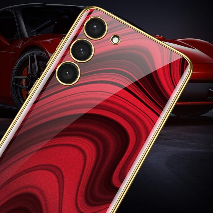 Bild 4, GKK GKK Galaxy S24 Skal Härdat Glas Electroplate Klöve - Teknikhallen.se