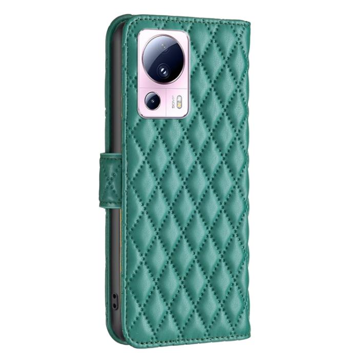 Bild 3,  Xiaomi 13 Lite 5G Fodral Diamond Grön - Teknikhallen.se