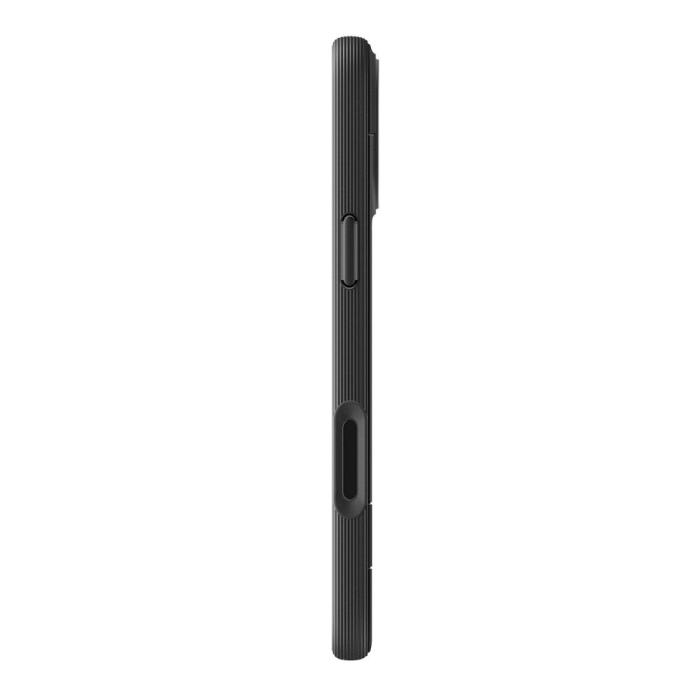 Bild 4, Spigen Spigen iPhone 17 Pro Skal MagSafe Parallax 'S' Matt Svart - Teknikhallen.se