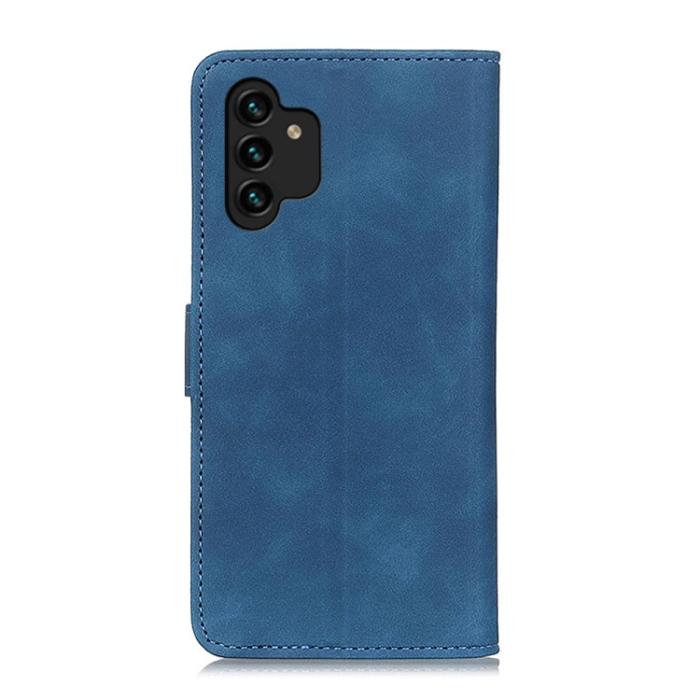 Bild 3, KHAZNEH KHAZNEH Samsung Galaxy A13 4G Fodral Retro Läder Blå - Teknikhallen.se