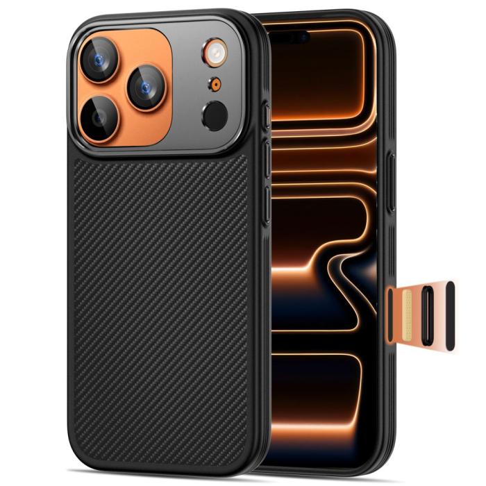 Bild 2, Tech-Protect Tech-Protect iPhone 17 Pro Max Skal MagSafe Kevlar Aramid Svart - Teknikhallen.se
