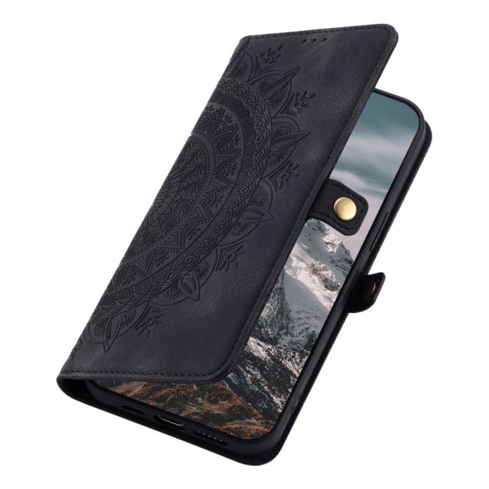 Bild 5,  Xiaomi Redmi Note 14 Pro/Pro Plus 5G Fodral Mandala Svart - Teknikhallen.se