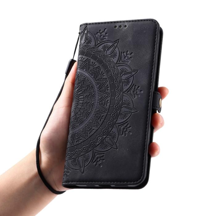 Bild 6,  Xiaomi Redmi Note 14 Pro/Pro Plus 5G Fodral Mandala Svart - Teknikhallen.se