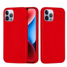 iPhone 15 Pro Skal Silikon R&ouml;d - Teknikhallen.se