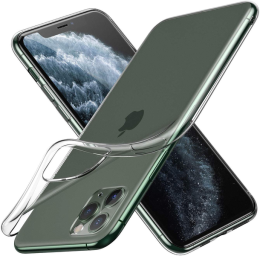  iPhone 11 Pro Max - Transparent TPU - Teknikhallen.se