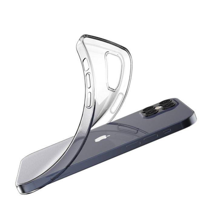 Bild 2,  iPhone 12 Skal Transparent TPU - Teknikhallen.se