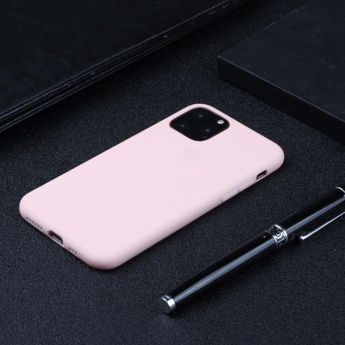 Bild 4,  iPhone 11 Pro - Mjukt TPU Skal - Ljus Rosa - Teknikhallen.se